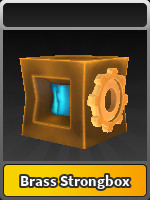 BRASS STRONGBOX