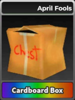 CARDBOARD BOX