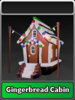 GINGERBREAD CABIN